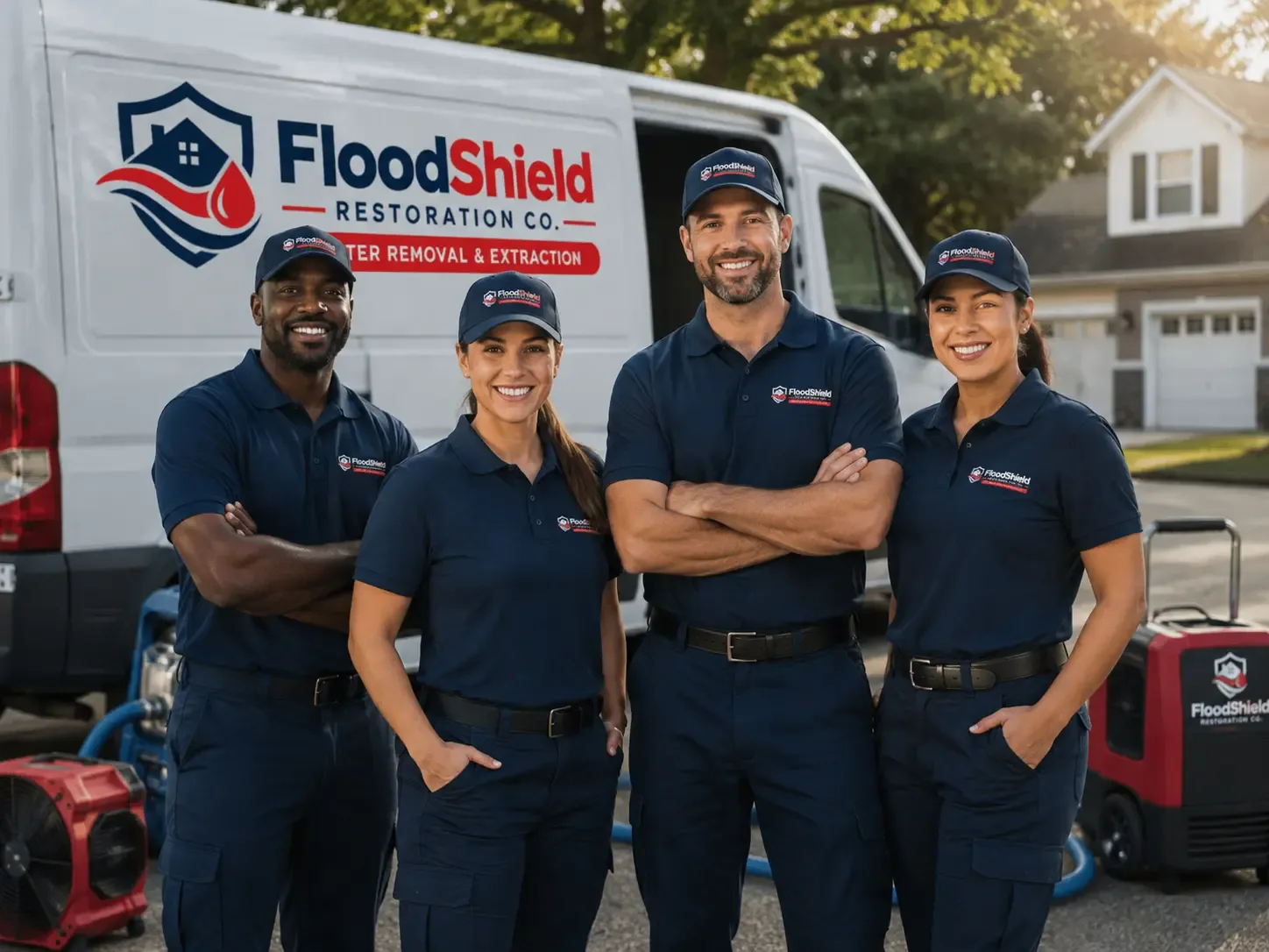 Flood Damage Restoration company in Champlain, VA